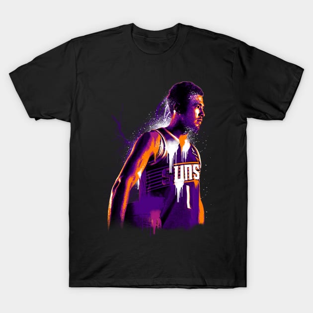 Devin Booker Shirt Tribute T-Shirt by lazartemarjun